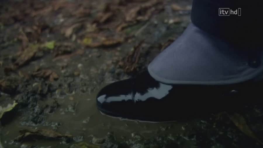 Poirot's Patent Leather Boots & Spats