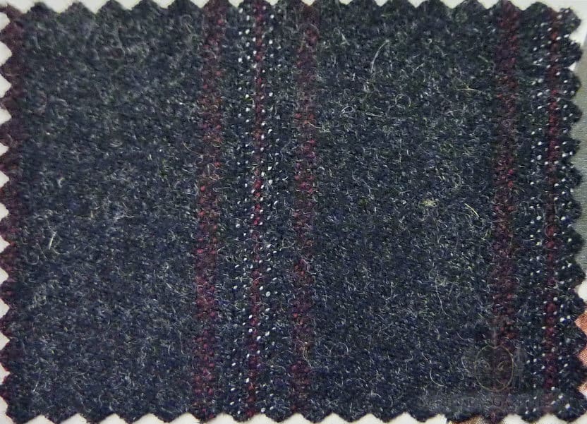 A swatch of Striped Worsted Flannel