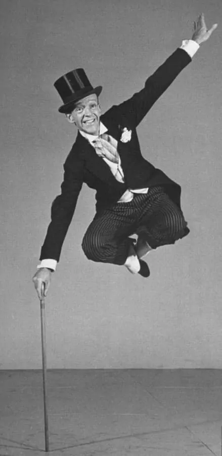 Fred Astaire Dancing in Morning Coat