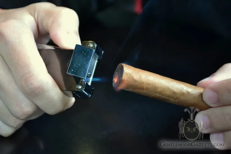 Lighting a Cigar Phase 1