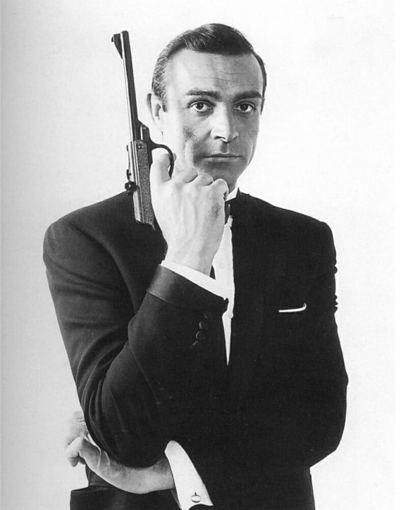 Sean Connery as James Bond in a publicity still from 1963's "From Russia with Love" (MGM)