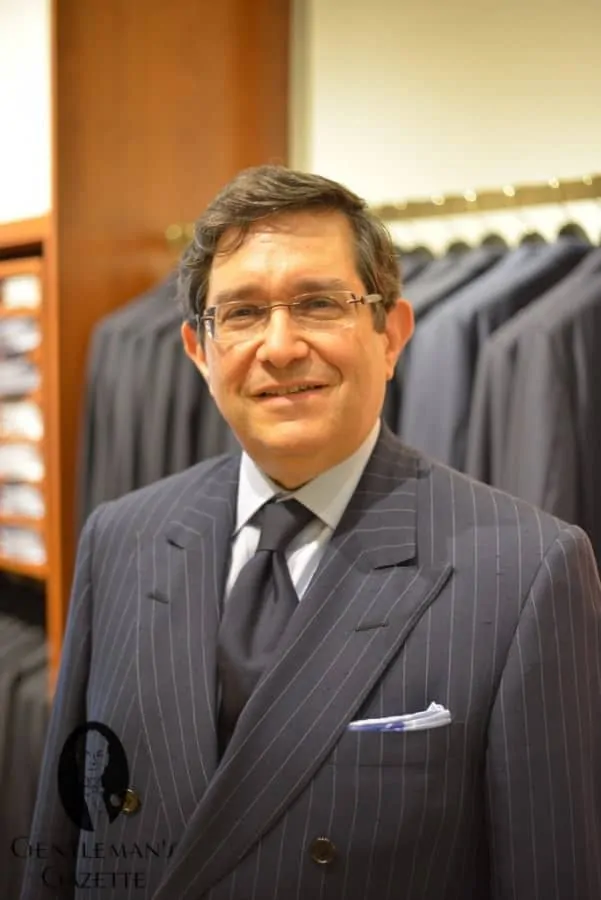 Conservative Business Outfit in Silk