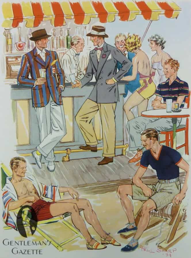 Summer Beach Outfits 1934
