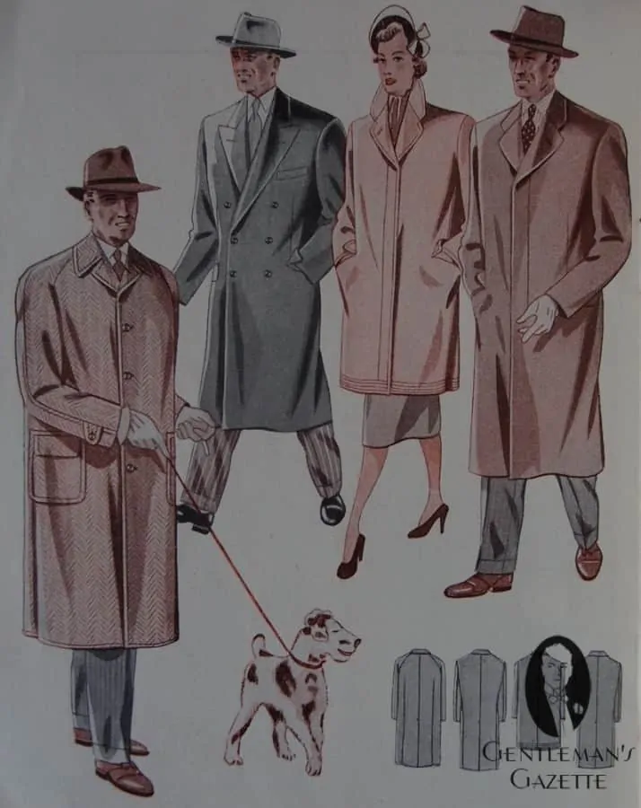 Overcoats Styles in 1951