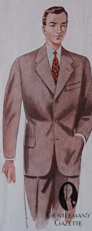 Pants Suit Fashion Sketch