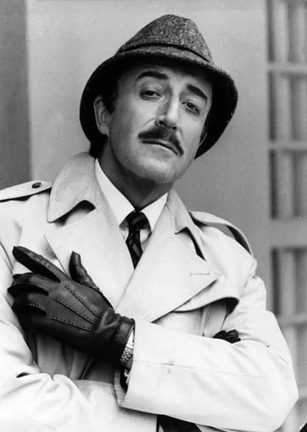Peter Sellers in Pink Panther in Trench Coat
