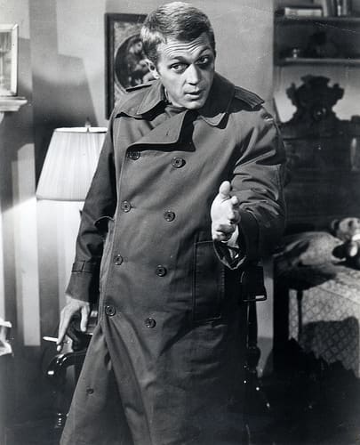 alain delon trench coat