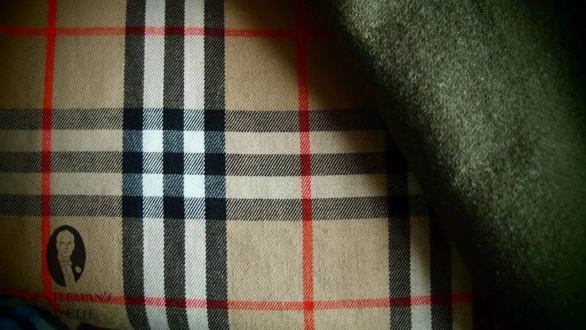 Wool Liner Burberry Trench Coat Tartan