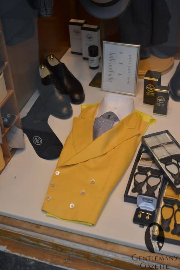 Yellow Morning Waistcoat