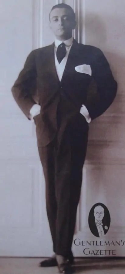 Young Ernst Deutsch-Dryden in Stresemann Suit