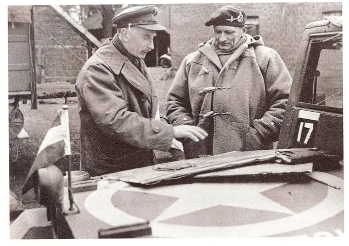 Generals Bubbles Barker & Monty in huge Duffle Coat