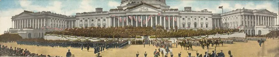 Roosevelt Inauguration Day in 1905