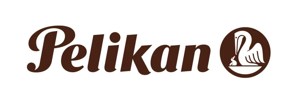 Pelikan Logo in Brown