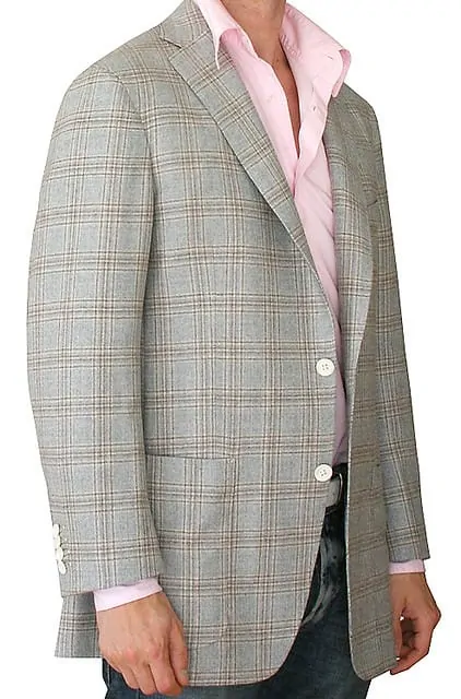 Sportscoat of Jeffery D -note the pattern matching of the sleeve and body - superb