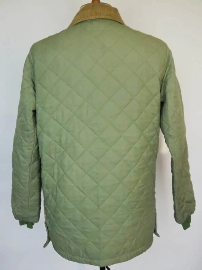 back view of a quilted Husky jacket
