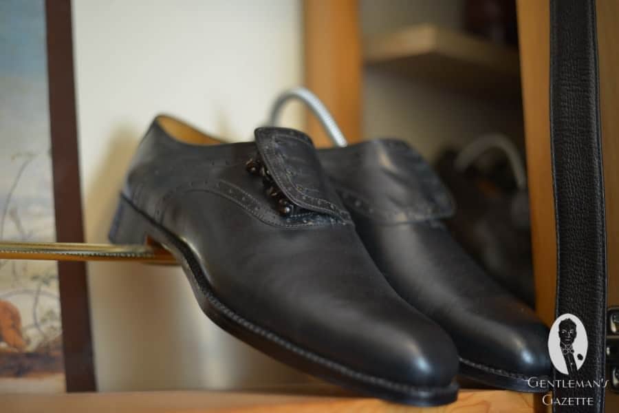 Interesting button shoes