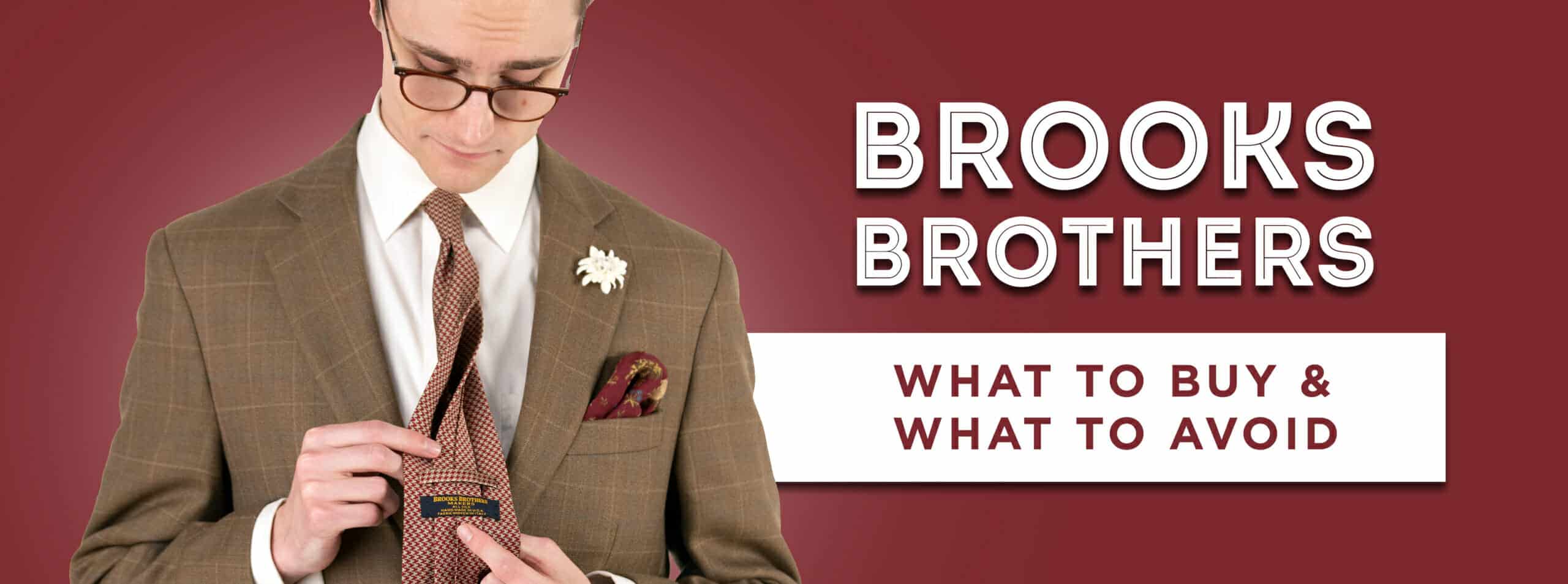 brooks brothers suit styles