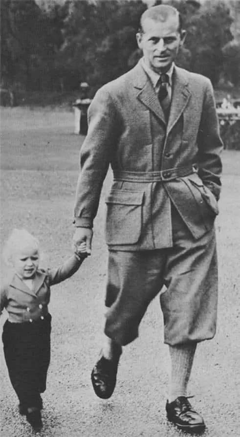 Prince Philip in Norfolk Jacket in 1952