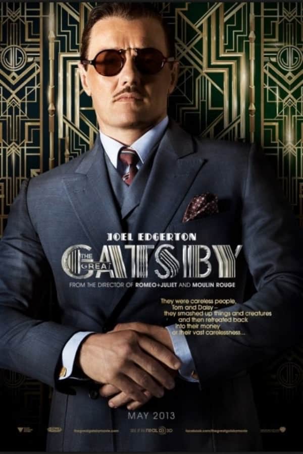 The Great Gatsby poster with Tom Buchanan