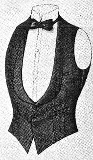 1920 Evening vest