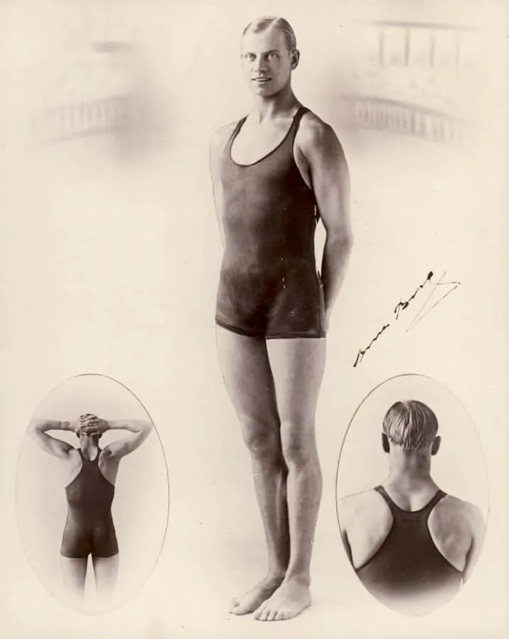 Arne Borg - Swim World Record holder in the 1920s