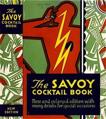 Cover illustration from the Savoy Cocktail Book