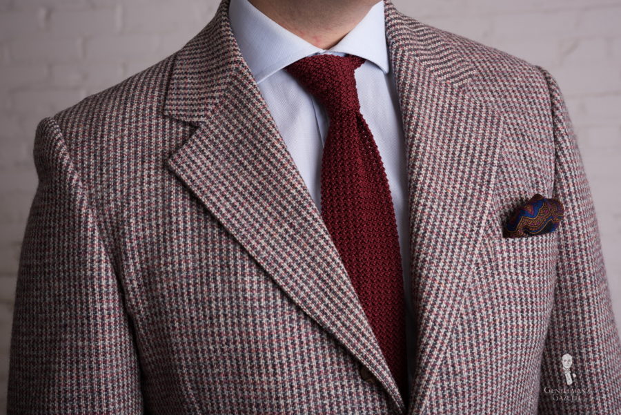 Color depth of tweed is remarkable