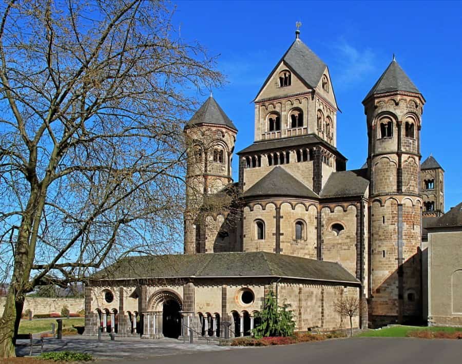 Abbey Of Maria Laach Glees Germany Abbey-of-Maria-Laach,-Glees,-Germany