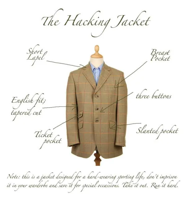 hacking jacket-