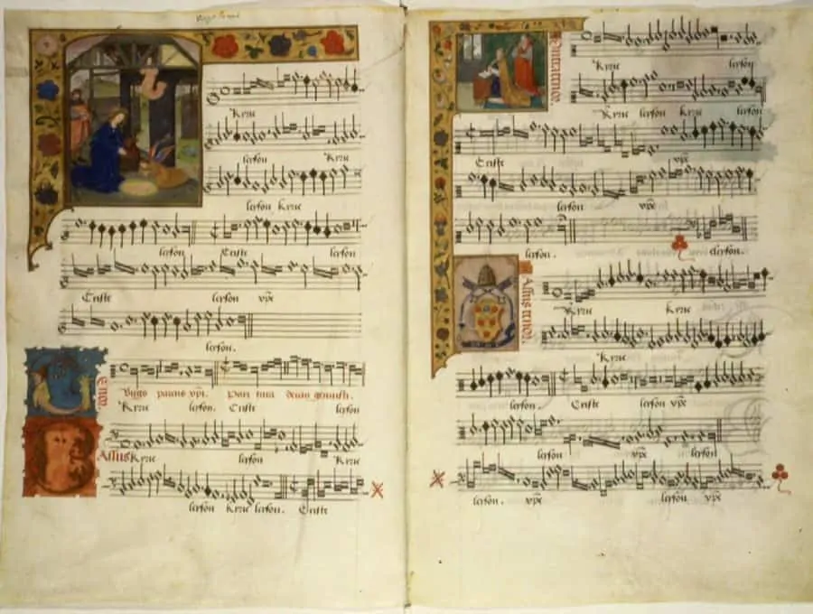 Medieval Musical Manuscript