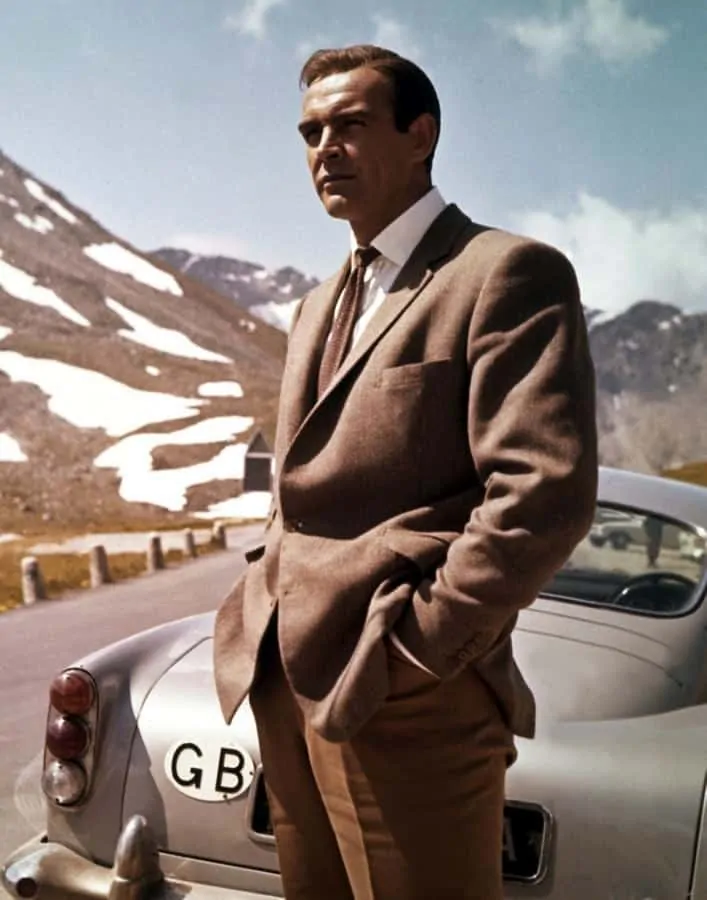 Sean Connery as Bond in Hacking Jacket