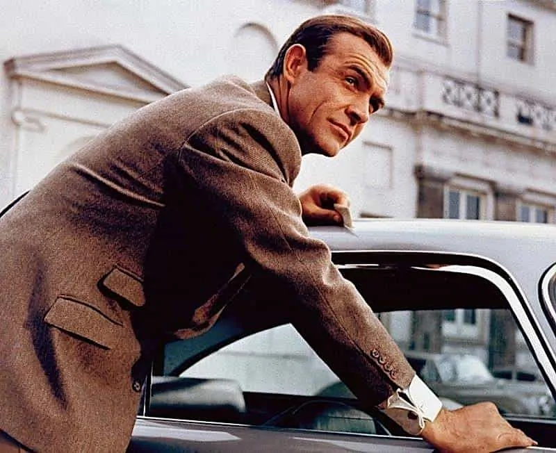 Sean Connery with Hacking Pockets on a Hacking Jacket