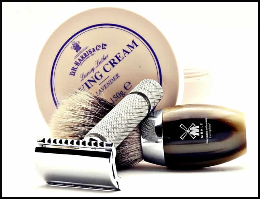 Shaving Cream & Mühle Badger shaving brush