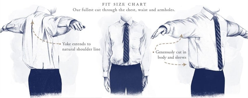 best fitting dress shirts