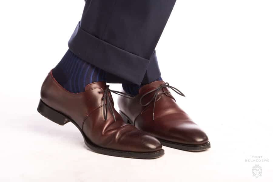 dark tan dress shoes