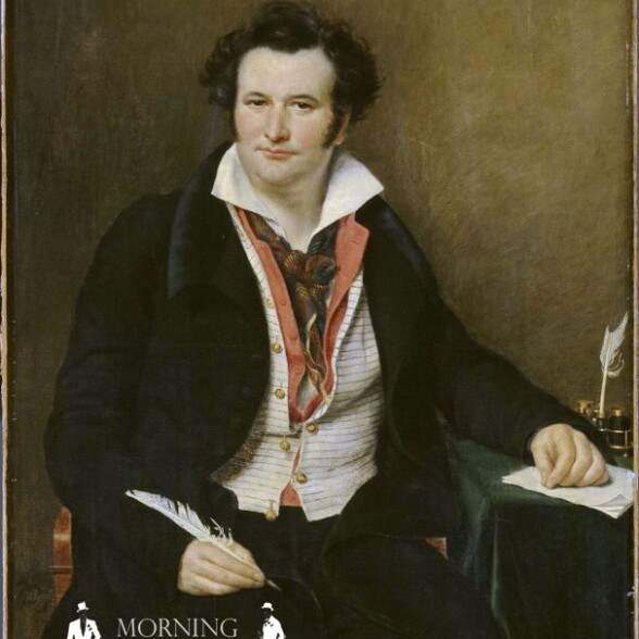Bernard Wolf with Double Vest in 1823 painted by Sophie Rude