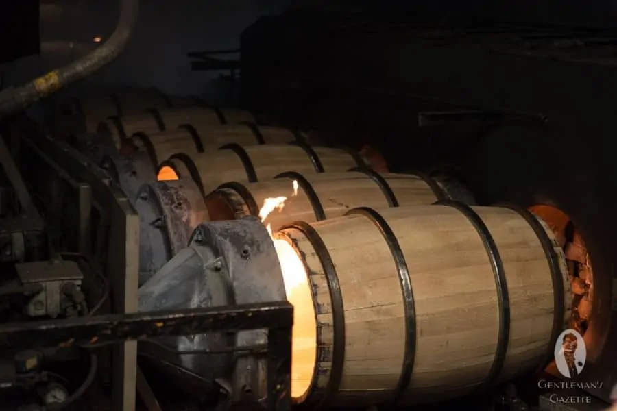 Charring of the Barrel