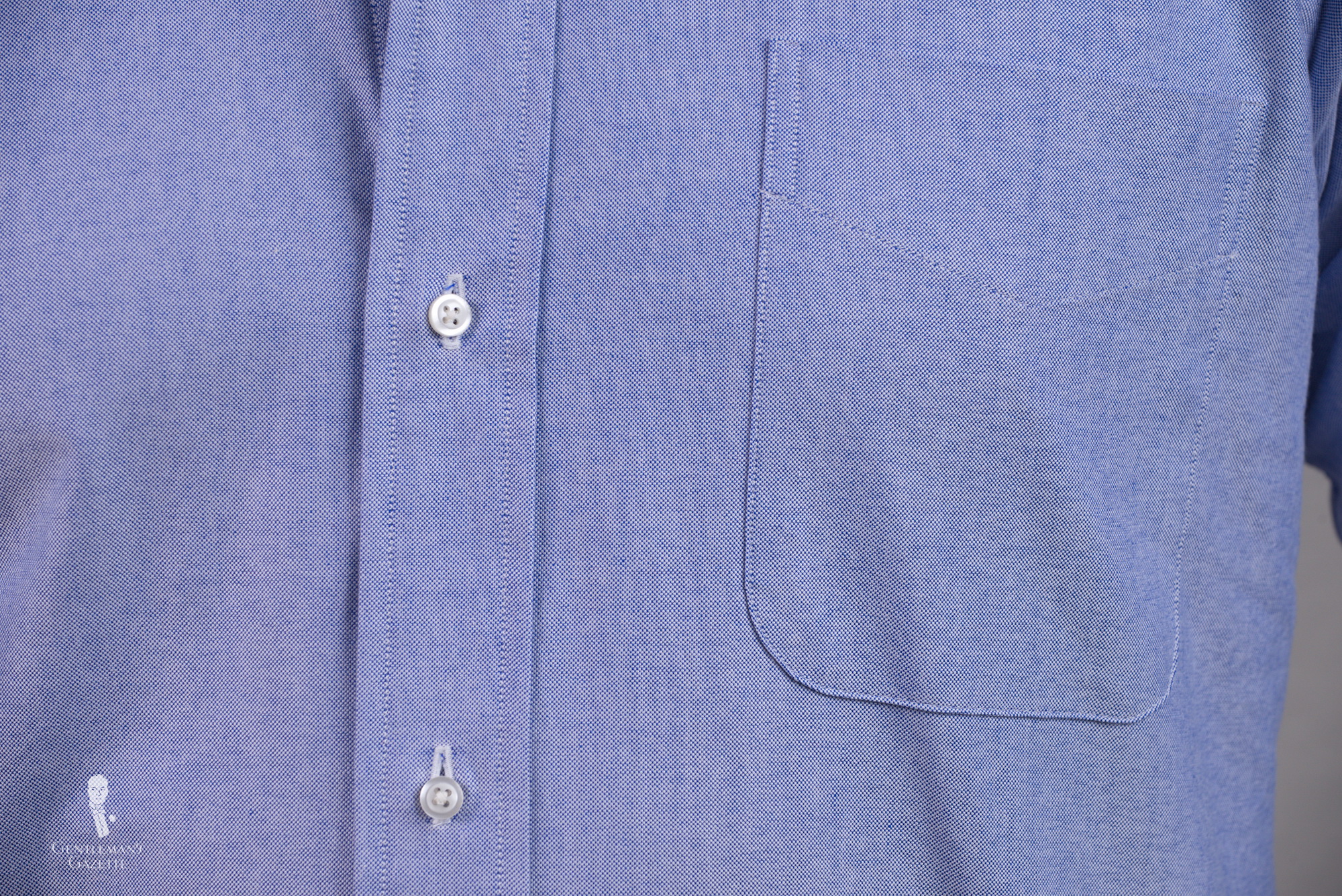 Dress Shirt Front with pocket - ideally you want to skip the pocket