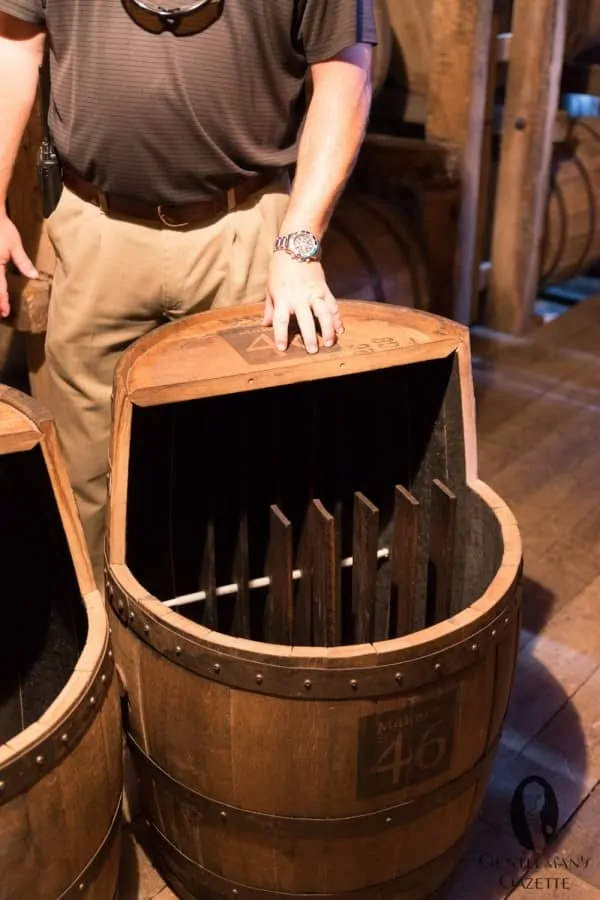 The Secret of Maker's Mark 46 - French Oak that gives the Whiskey more flavor without the tannins