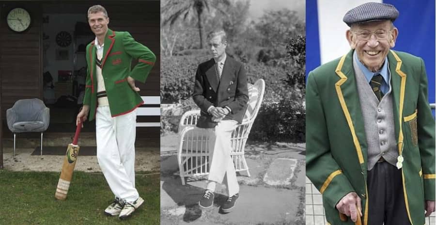 Cricket Blazer, Duke of Windsor in Navy Blazer & Regatta Blazer in green