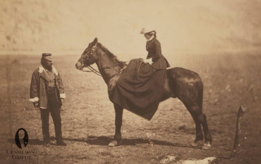 Early Cardigan in the Crimean War with Fur Trimmings
