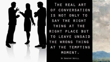 The Art of Conversation