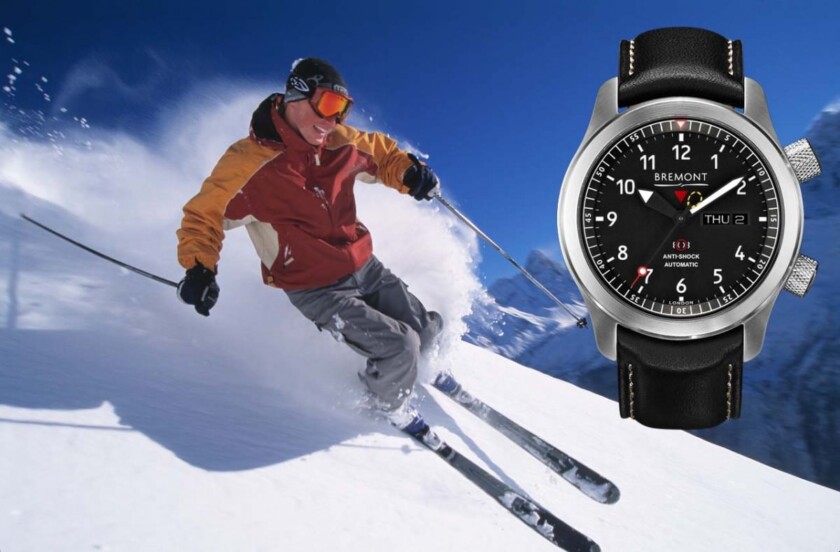 Bremont MII ideal for skiing