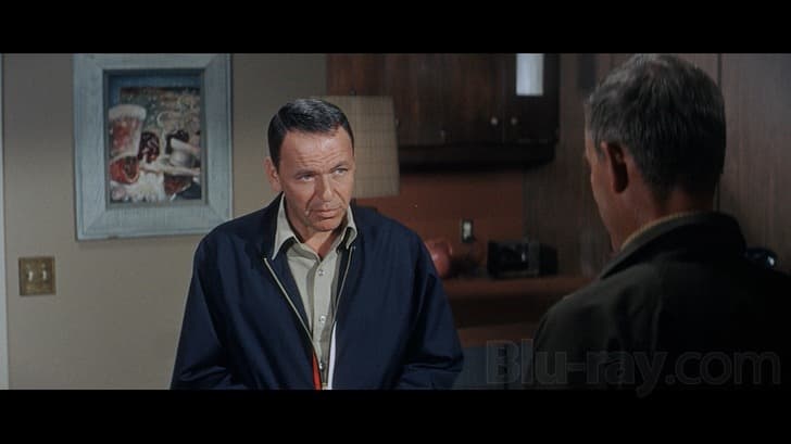 Frank Sinatra in navy Harrington Jacket