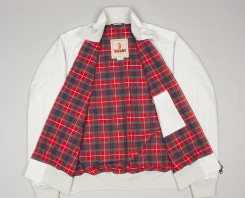 tartan inside jacket
