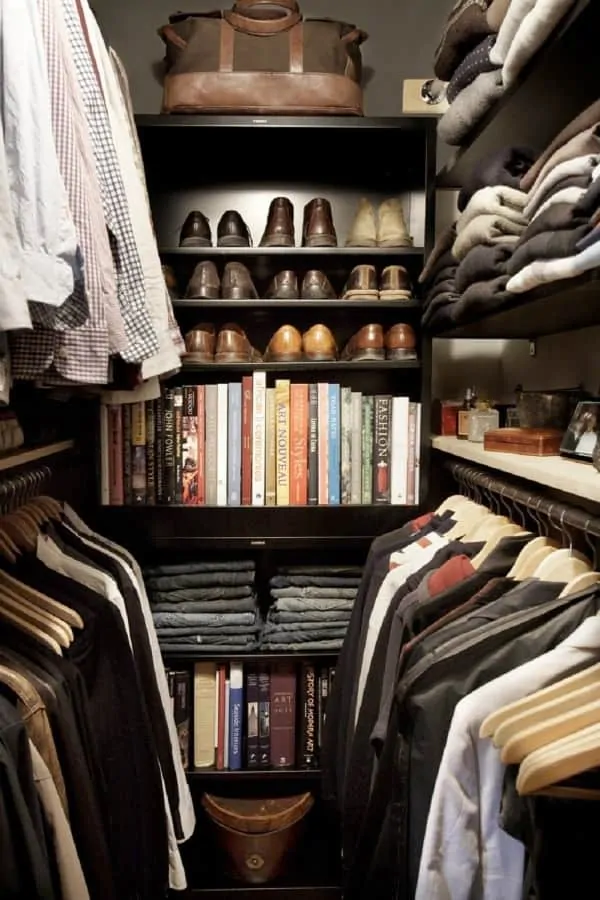 Small but organized closet