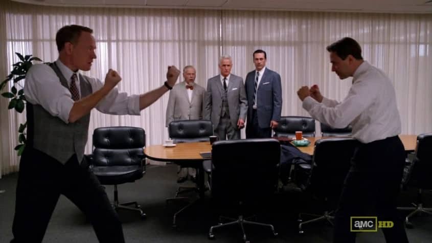 There are better ways to solve problems at the office - Don't imitate Mad Men