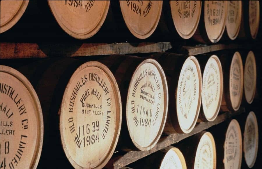 Irish Whiskey Barrels