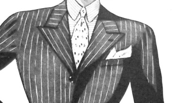 Spring Style for Men in the 1930's & The Short Peaked Lapel