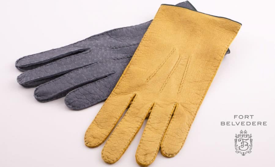 Mens Accessories Gloves Turnbull & Asser Camel Deerskin Leather Gloves in Natural for Men 
